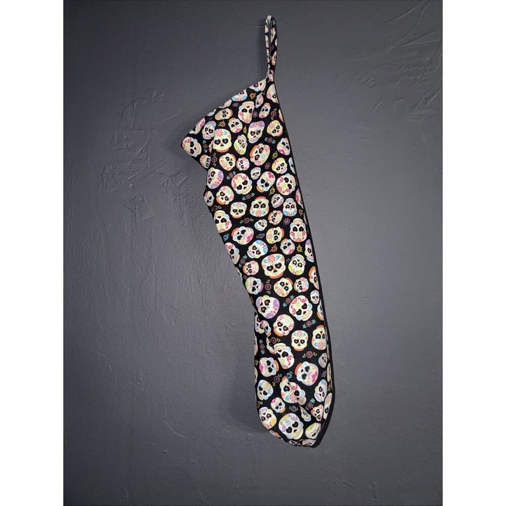 Plastic Grocery Bag Holder Sugar Skulls